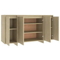 Thumbnail for Sideboard Sonoma-Eiche 135x41x75 cm Holzwerkstoff