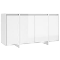 Thumbnail for Sideboard Hochglanz-Weiß 135x41x75 cm Holzwerkstoff