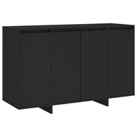 Thumbnail for Sideboard Schwarz 120x41x75 cm Holzwerkstoff