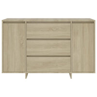 Thumbnail for Sideboard 3 Schubladen Sonoma-Eiche 120x41x75 cm Holzwerkstoff