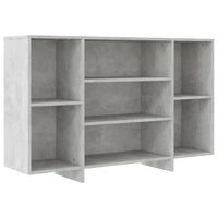 Thumbnail for Sideboard Betongrau 120x30x75 cm Holzwerkstoff