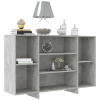 Thumbnail for Sideboard Betongrau 120x30x75 cm Holzwerkstoff