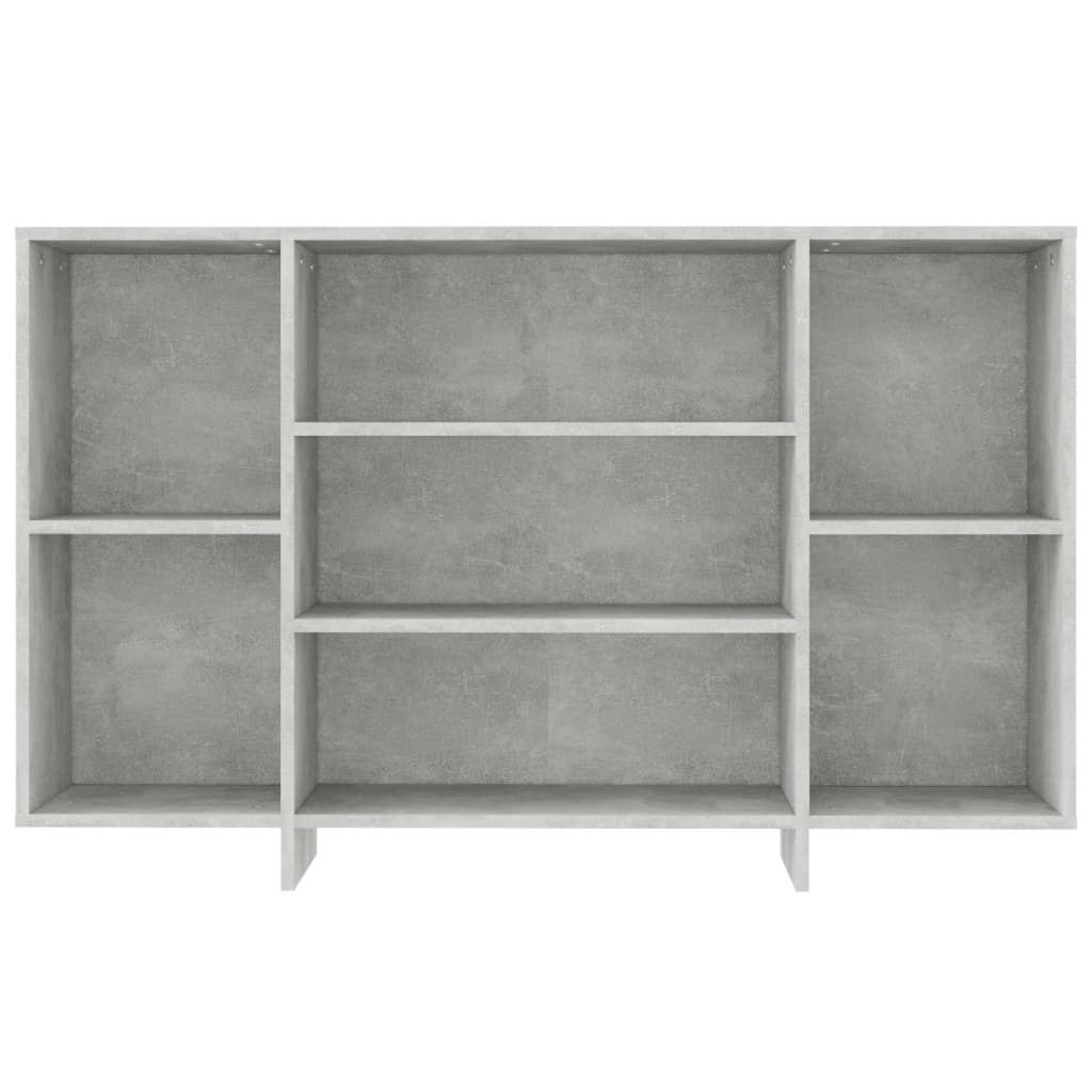 Sideboard Betongrau 120x30x75 cm Holzwerkstoff