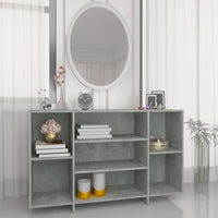 Thumbnail for Sideboard Betongrau 120x30x75 cm Holzwerkstoff