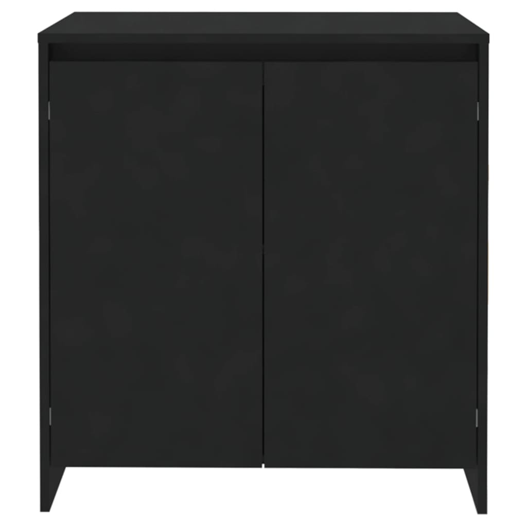 Sideboard Schwarz 70x41x75 cm Holzwerkstoff