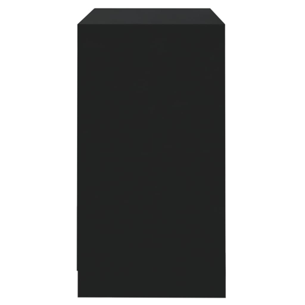 Sideboard Schwarz 70x41x75 cm Holzwerkstoff