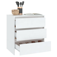 Thumbnail for Sideboard Weiß 70x41x75 cm Holzwerkstoff