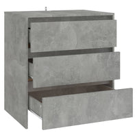 Thumbnail for Sideboard Betongrau 70x41x75 cm Holzwerkstoff