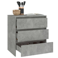 Thumbnail for Sideboard Betongrau 70x41x75 cm Holzwerkstoff