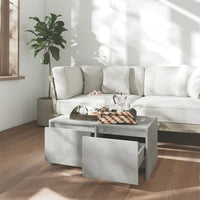 Thumbnail for Couchtisch Betongrau 90x50x41,5 cm Holzwerkstoff