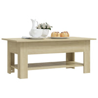 Thumbnail for Couchtisch Sonoma-Eiche 102x55x42 cm Holzwerkstoff