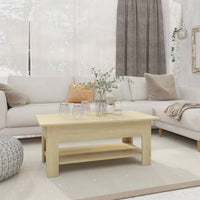 Thumbnail for Couchtisch Sonoma-Eiche 102x55x42 cm Holzwerkstoff