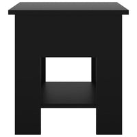 Thumbnail for Couchtisch Schwarz 40x40x42 cm Holzwerkstoff