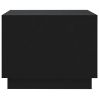 Thumbnail for Couchtisch Schwarz 55x55x43 cm Holzwerkstoff