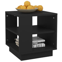 Thumbnail for Couchtisch Schwarz 40x40x43 cm Holzwerkstoff