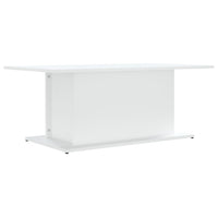 Thumbnail for Couchtisch Weiß 102x55,5x40 cm Holzwerkstoff