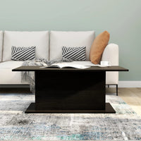 Thumbnail for Couchtisch Schwarz 102x55,5x40 cm Holzwerkstoff