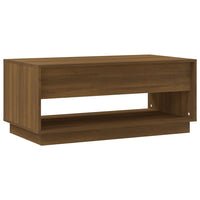 Thumbnail for Couchtisch Braun Eichen-Optik 102,5x55x44 cm Holzwerkstoff