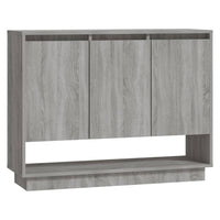 Thumbnail for Sideboard Grau Sonoma 97x31x75 cm Holzwerkstoff