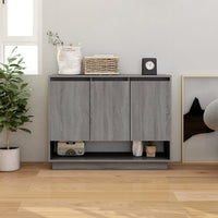 Thumbnail for Sideboard Grau Sonoma 97x31x75 cm Holzwerkstoff