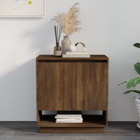 Thumbnail for Sideboard Braun Eichen-Optik 70x41x75 cm Holzwerkstoff