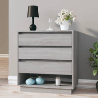 Thumbnail for Sideboard Grau Sonoma 70x41x75 cm Holzwerkstoff