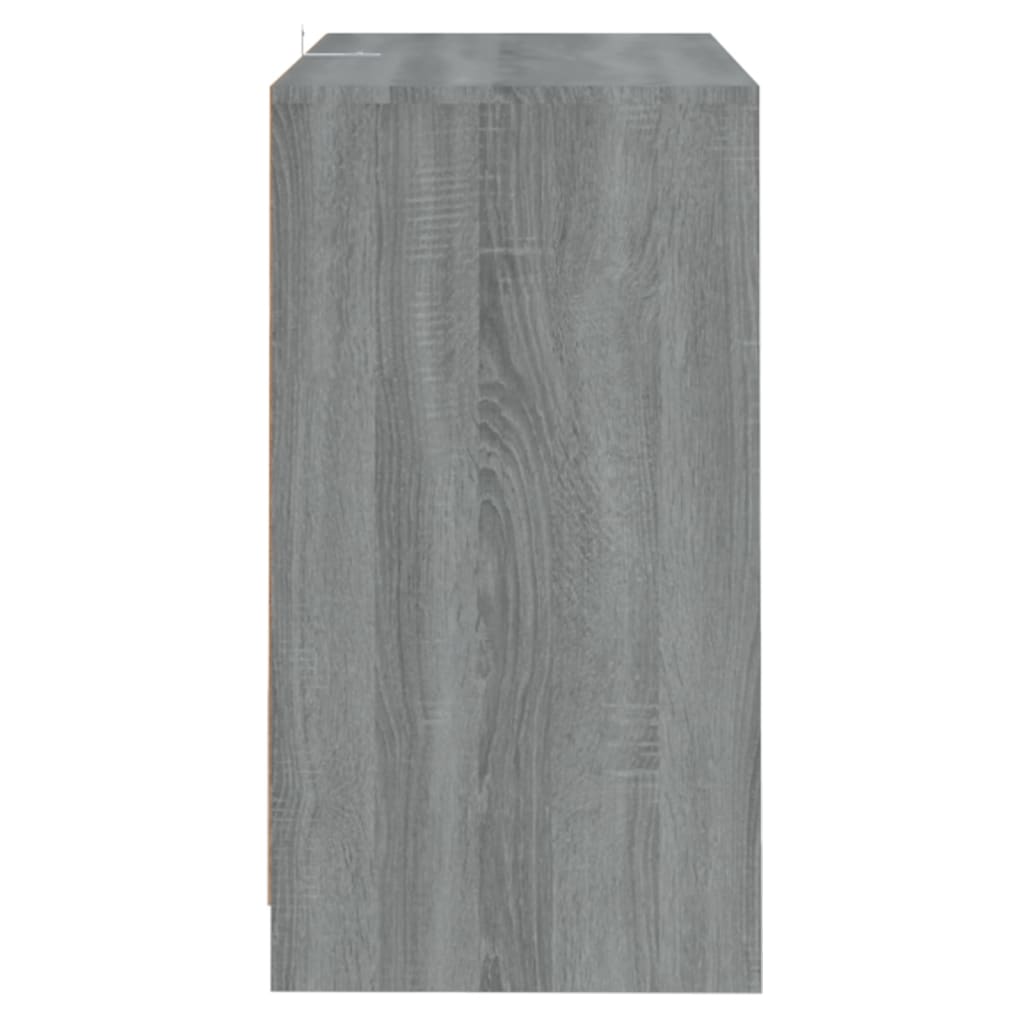 Sideboard Grau Sonoma 70x41x75 cm Holzwerkstoff