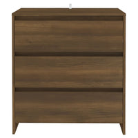 Thumbnail for Sideboard Braun Eichen-Optik 70x41x75 cm Holzwerkstoff