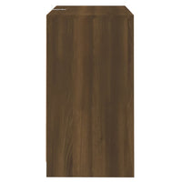 Thumbnail for Sideboard Braun Eichen-Optik 70x41x75 cm Holzwerkstoff