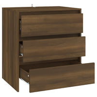 Thumbnail for Sideboard Braun Eichen-Optik 70x41x75 cm Holzwerkstoff