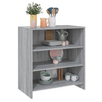 Thumbnail for Sideboard Grau Sonoma 70x40,5x75 cm Holzwerkstoff
