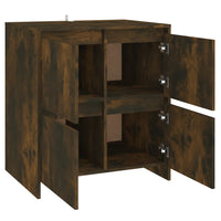Thumbnail for Sideboard Räuchereiche 70x41x75 cm Holzwerkstoff