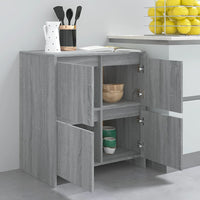 Thumbnail for Sideboard Grau Sonoma 70x41x75 cm Holzwerkstoff