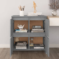 Thumbnail for Sideboard Grau Sonoma 70x41x75 cm Holzwerkstoff