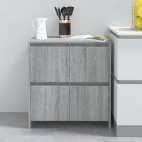 Thumbnail for Sideboard Grau Sonoma 70x41x75 cm Holzwerkstoff