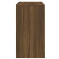 Thumbnail for Sideboard Braun Eichen-Optik 70x41x75 cm Holzwerkstoff