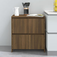 Thumbnail for Sideboard Braun Eichen-Optik 70x41x75 cm Holzwerkstoff