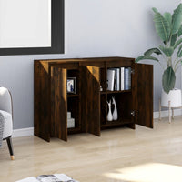 Thumbnail for Sideboard Räuchereiche 102x33x75 cm Holzwerkstoff