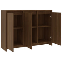 Thumbnail for Sideboard Braun Eichen-Optik 102x33x75 cm Holzwerkstoff