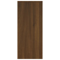 Thumbnail for Sideboard Braun Eichen-Optik 102x33x75 cm Holzwerkstoff