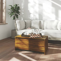 Thumbnail for Couchtisch Braun Eichen-Optik 90x50x41,5 cm Holzwerkstoff