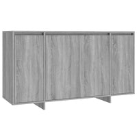 Thumbnail for Sideboard Grau Sonoma 135x41x75 cm Holzwerkstoff