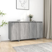 Thumbnail for Sideboard Grau Sonoma 135x41x75 cm Holzwerkstoff