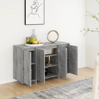 Thumbnail for Sideboard Grau Sonoma 120x41x75 cm Holzwerkstoff