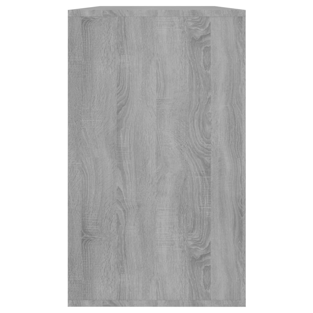 Sideboard Grau Sonoma 120x41x75 cm Holzwerkstoff