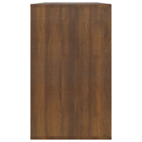 Thumbnail for Sideboard Braun Eichen-Optik 120x41x75 cm Holzwerkstoff
