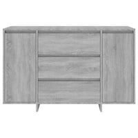 Thumbnail for Sideboard mit 3 Schubladen Grau Sonoma 120x41x75 cm
