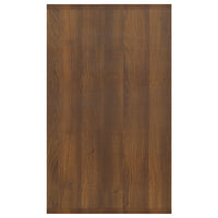 Thumbnail for Sideboard mit 3 Schubladen Braun Eichen-Optik 120x41x75 cm