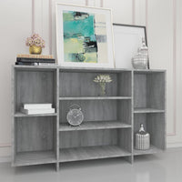 Thumbnail for Sideboard Grau Sonoma 120x30x75 cm Holzwerkstoff