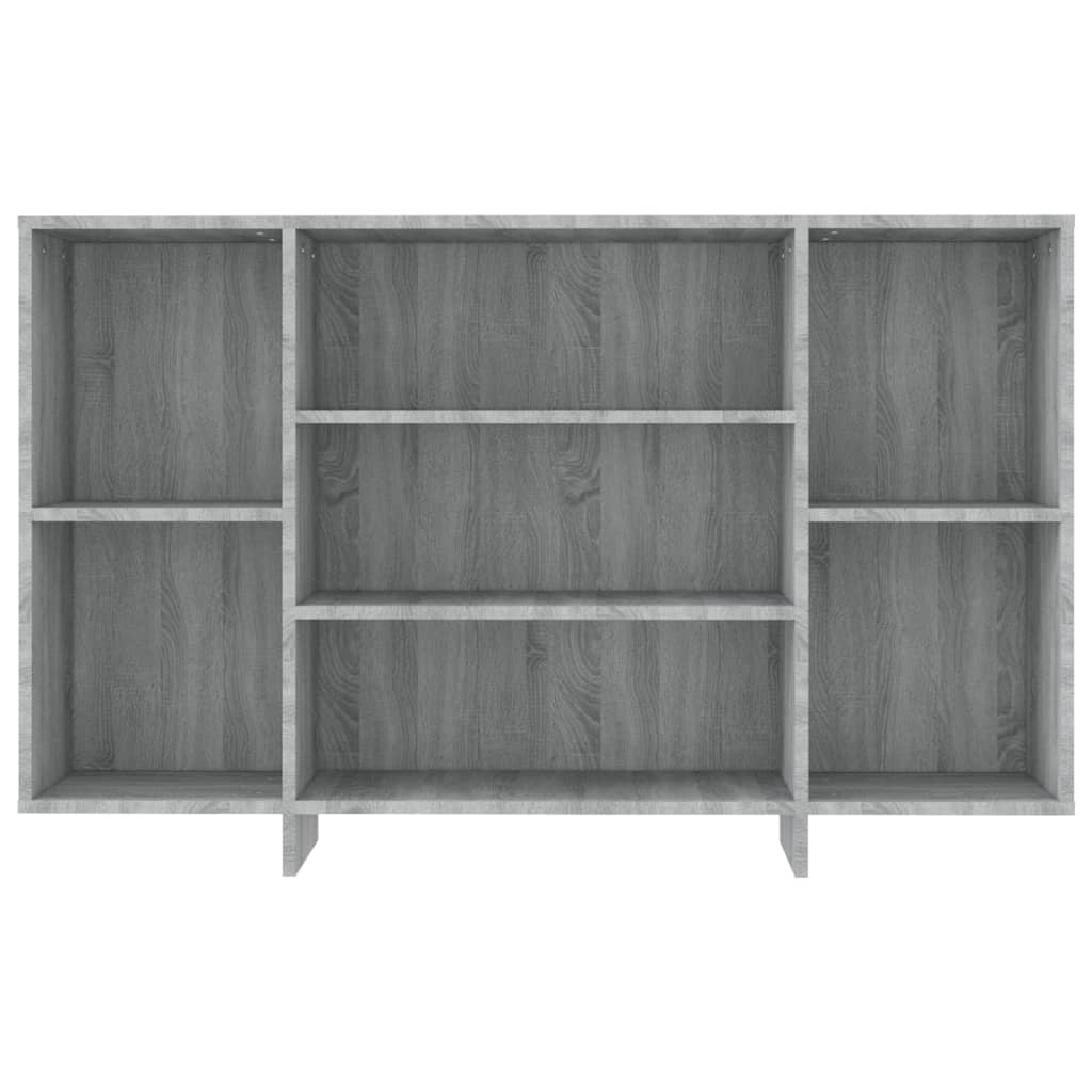 Sideboard Grau Sonoma 120x30x75 cm Holzwerkstoff